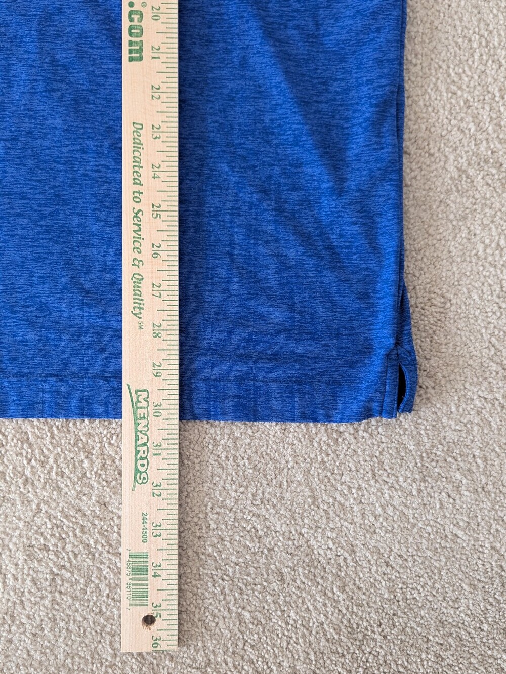 Under Armour Men's CHICAGO CUBS MLB HeatGear Blue Heathered Loose Polo Sz XXL - Picture 9 of 9